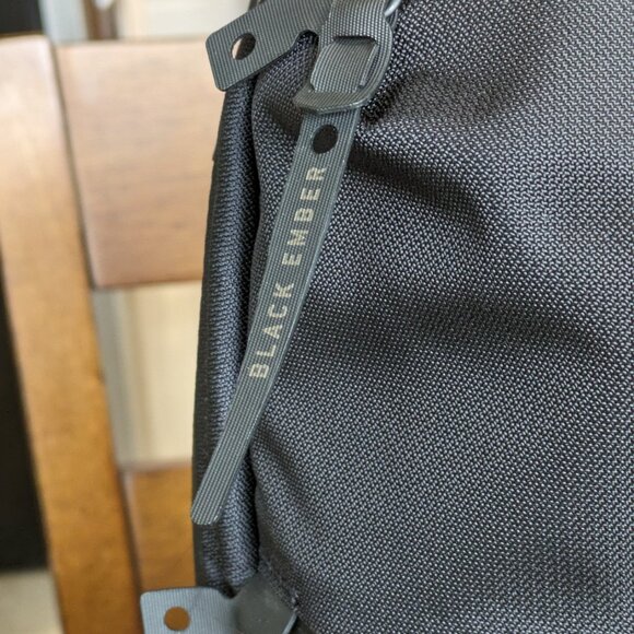 Black Ember Citadel 18L Backpack Jet Black MSRP $179, New With Tags - Picture 3 of 9
